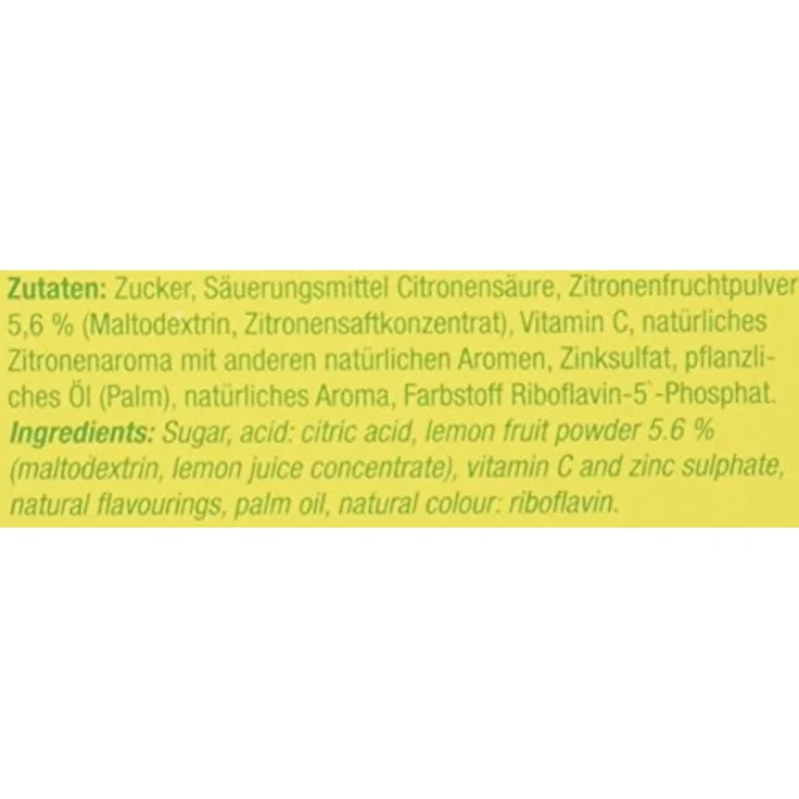 Krüger Heißgetränk Zitrone, fruchtiger Tee mit Vitamin C und Zink, 500g – Bild 8