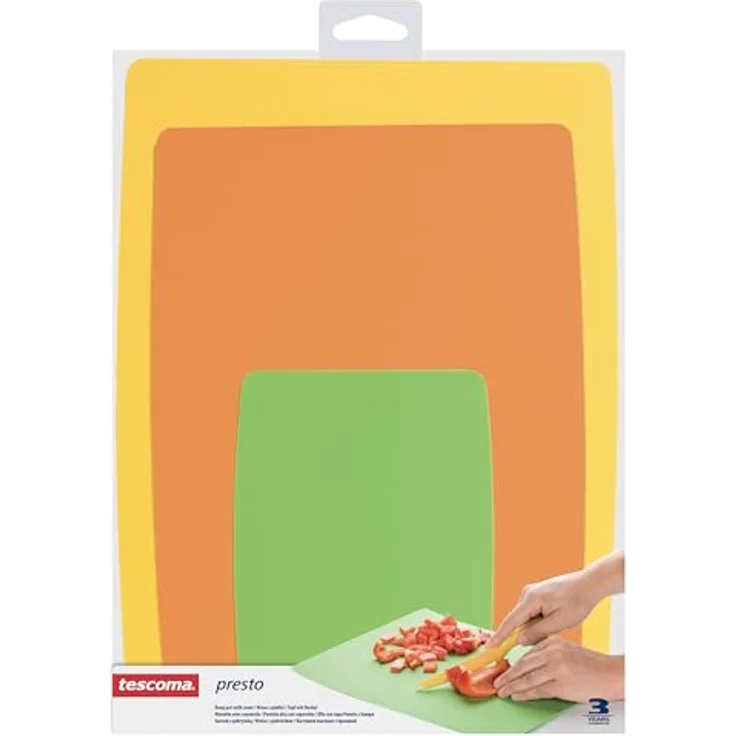 Tescoma B00CLDXE7A Schneidebrett, 8595028441987, Vert, Rouge, Jaune, 41,9 x 29 – Bild 3