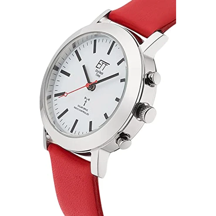 ETT Eco Tech Time Funk Solar Damen Uhr Analog mit Leder Armband ELS-11582-11L – Bild 2