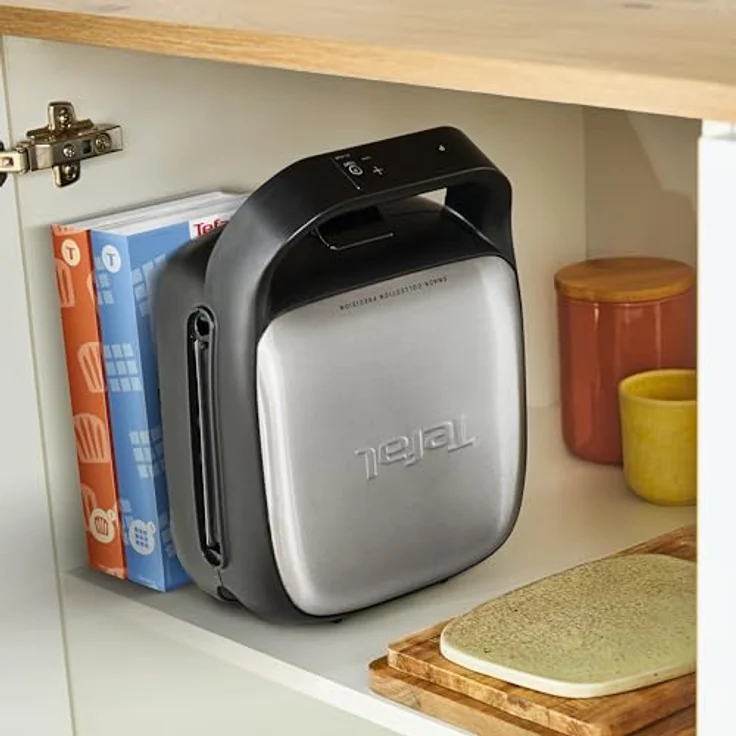 Tefal 2-in-1-Sandwichmaker Snack Collection Precision, Sandwiches & Waffeln, 3 Programme, digitaler Bildschirm, Timer – Bild 9