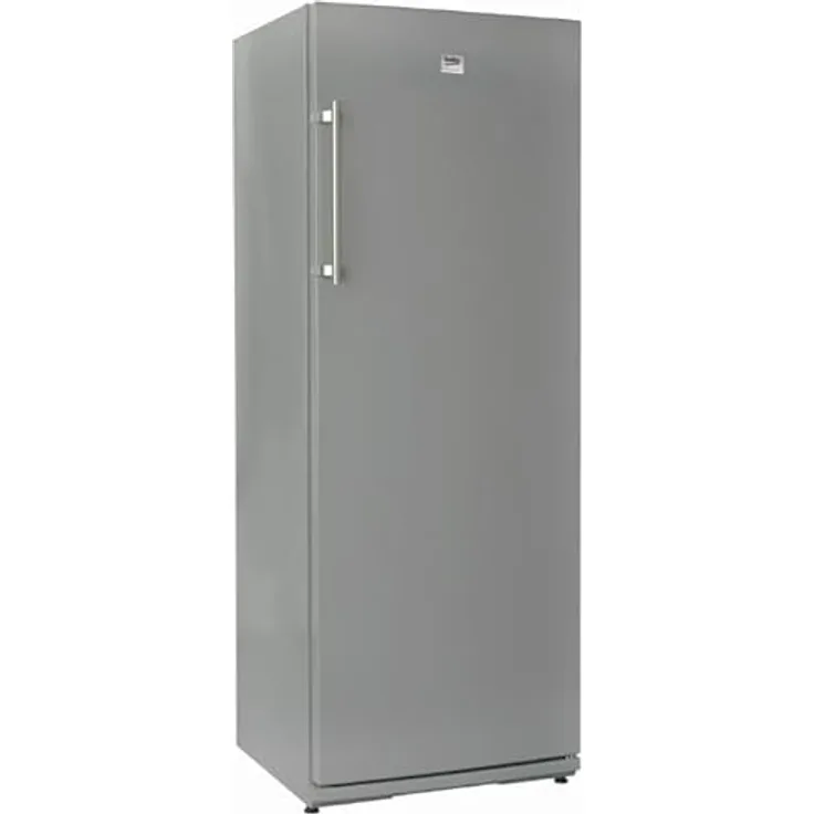 Beko ADN 270SE BP, Volltürkühlschrank mit 254 Litern Nutzinhalt und LED-Innenbeleuchtung, Stahlgrau