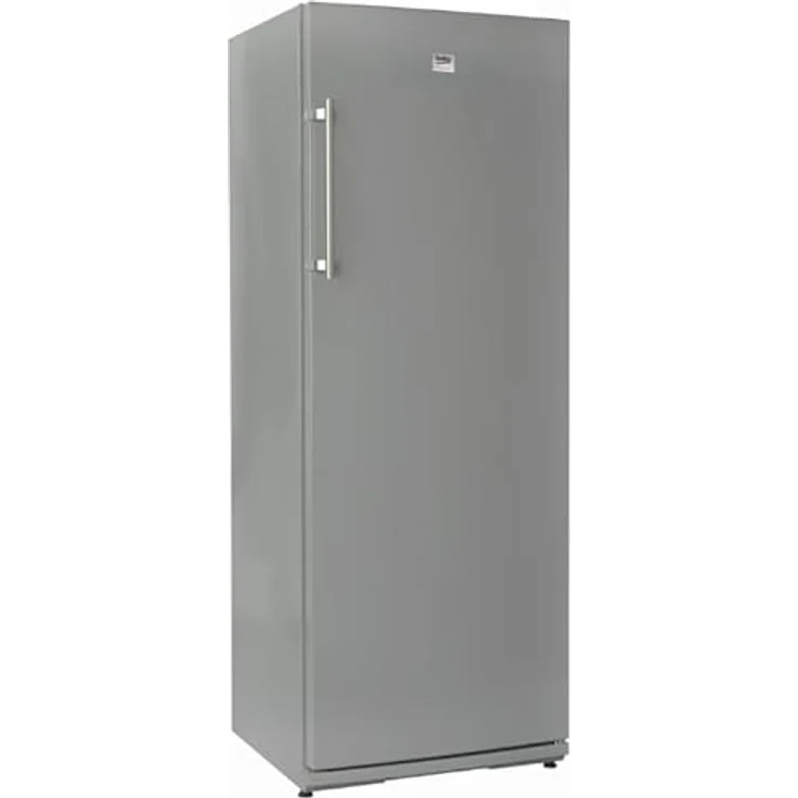 Beko ADN 270SE BP, Volltürkühlschrank mit 254 Litern Nutzinhalt und LED-Innenbeleuchtung, Stahlgrau – Bild 1