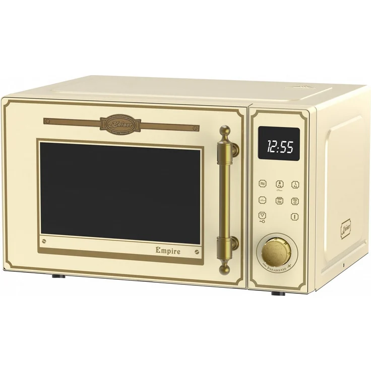 Kaiser Empire M 2530 Mikrowelle, 25 l mit Heißluft, Grill und TouchControl, Edelstahl