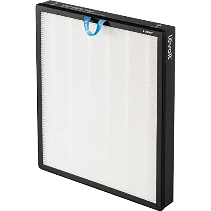 LEVOIT Vital 200S Originaler Ersatzfilter,H13 HEPA Filter, hocheffizienter Aktivkohlefilter und Vorfilter, gegen 99,97 Prozent von Staub Pollen Allergene für Allergiker Raucher,Vital 200S-RF,Weiß