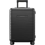 HORIZN STUDIOS Essential H5 Cabin Trolley S Glossy All Black, Koffer mit leisen Rollen und ausreichend Platz
