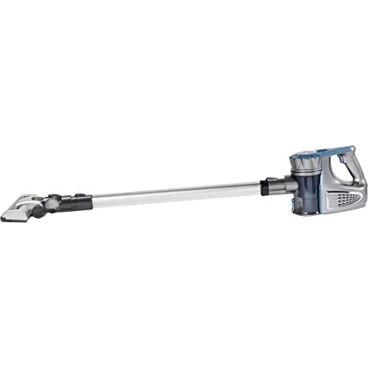 Bestron Kabelloser Handstaubsauger mit Stab, Beutellos, Kapazität: 0,6 l, 120 Watt, Blau-Grau – Bild 5