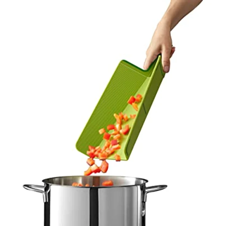 Joseph Joseph Chop2Pot Plus Faltbares Schneidebrett , grün, Regulär – Bild 3