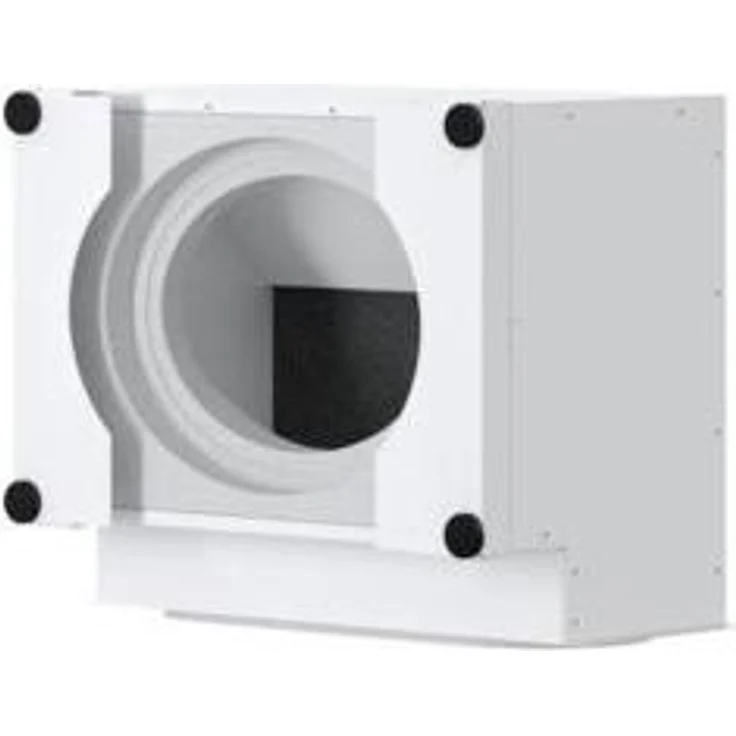 Stiebel Eltron LULH 315 FO, Luftumlenkhaube für Fortluftführung, Stahlblech, weiß, 267 mm x 335 mm
