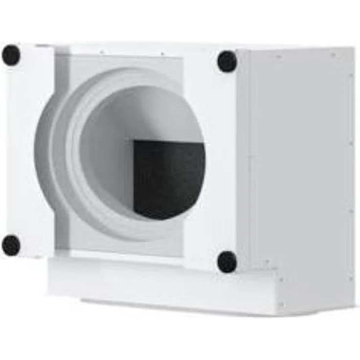 Stiebel Eltron LULH 315 FO, Luftumlenkhaube für Fortluftführung, Stahlblech, weiß, 267 mm x 335 mm