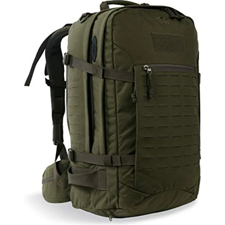 Tasmanian Tiger Mission Pack MKII, 37L Rucksack mit MOLLE-System und Regenhülle, Titan-Grey – Bild 1