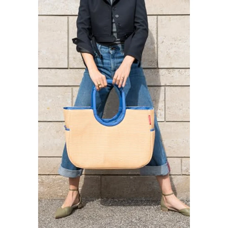 reisenthel Loopshopper L, Frame Shopper Tasche 46 cm, 100% PET, blau – Bild 7