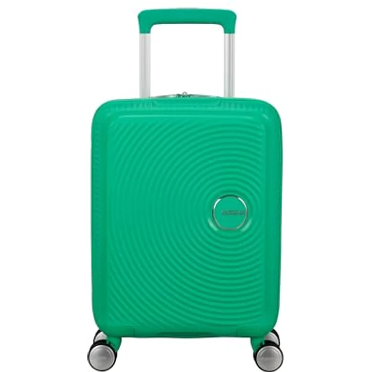 American Tourister Soundbox Mini - Spinner XS, Kindergepäck, 47 cm, 22 L, Grün (Bright Green) - Robustes Polypropylen, Personalisierungs-Sticker, Rpet-Futter – Bild 2