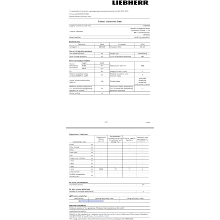 Liebherr FNd 5026-22 Gefrierschrank, 6 Gefrierschubladen, No Frost, Supergefrier-Funktion, 165,5 cm hoch, freistehend – Bild 3
