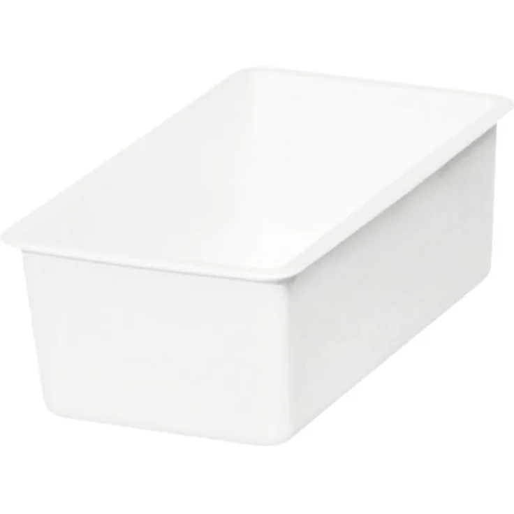 Rechberger Vorratsschale Kunststoff, weiß, Höhe: 80 mm, Länge: 220 mm, 1,5 l容量