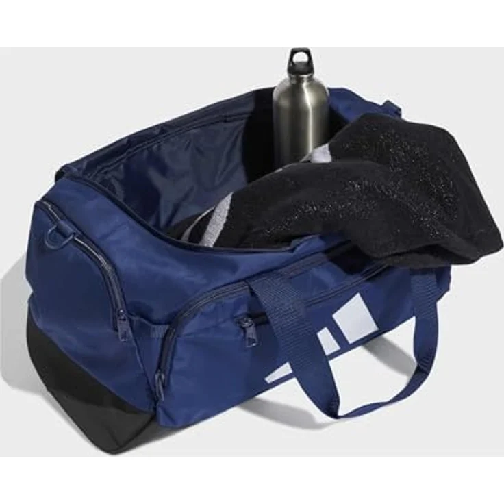 adidas Sportswear Dufflebag Training Defender S, sportliche Sporttasche mit verstellbarem Schultergurt, 42,3 Liter Volumen, schwarz – Bild 4