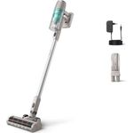 Philips Kabelloser Hand- und Stielstaubsauger 2000 Series XC2012/01, PowerCyclone 7, abnehmbarer 21,6 V Akku, LED-Düse, bis zu 40 Min Laufzeit, beutellos