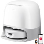 Roborock Qrevo Curv 2 Flow, Staubsauger Roboter mit Wischfunktion, Selbstreinigung, 20.000 Pa Saugkraft, 75 °C Heißwasser-Moppwäsche