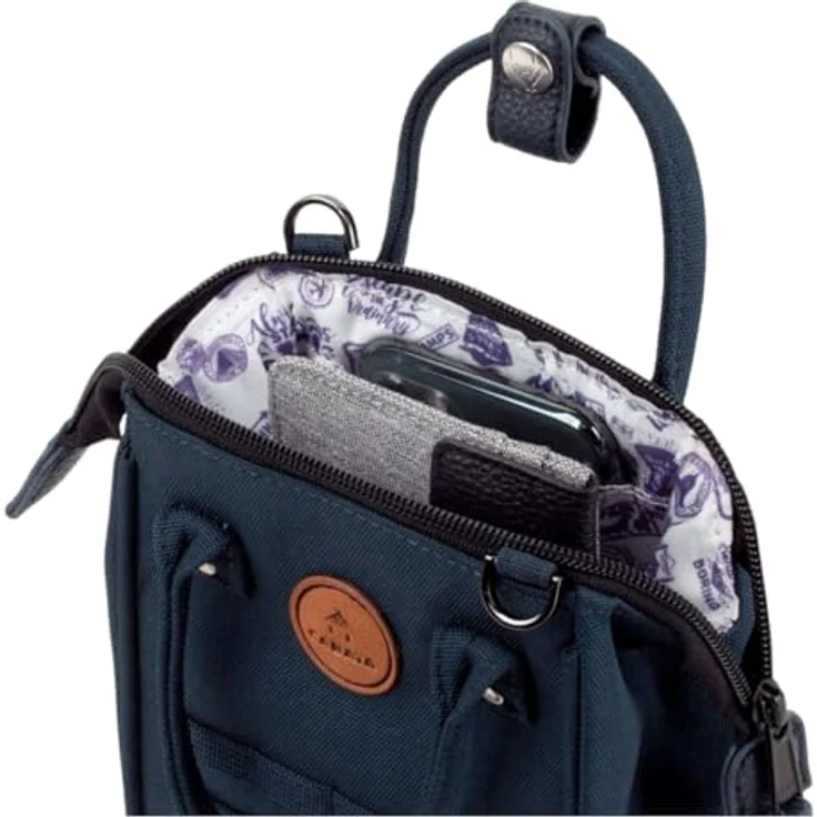 CABAIA Umhängetasche Nano Bag, 100% recyceltes Polyester, abnehmbarer Schulterriemen, Molle-System, Farbe: [keine spezifische Farbe angegeben] – Bild 3