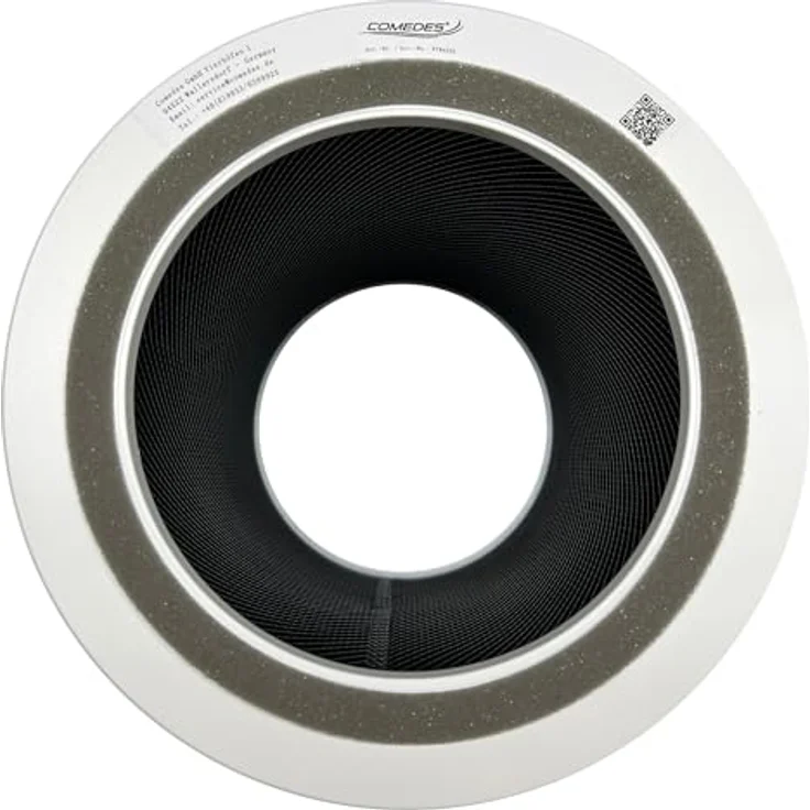 Comedes Ersatzfilter für Levoit Core 400S, Kombifilter mit HEPA und Aktivkohle, passend für Core 400S-RF, 23,5 cm Durchmesser, 25,2 cm Höhe – Bild 4