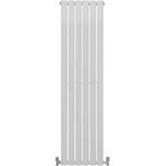 Paneelheizkörper Flachheizkörper Design Heizkörper Heizung 160cm x 42cm Glänzendes Weiß Vertikal Heizgerät Doppellagig Wandheizkörper Küche Wohnzimmer Badezimmer Reinigungsbürste und Befestigungsset - Preisvergleich