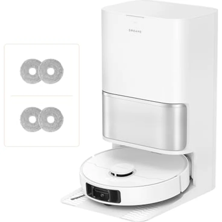 Dreame L10s Ultra Gen3, Staubsauger Roboter mit Wischfunktion, 25KPa Saugleistung, Haustiermodus, selbstreinigende All-in-One Dock, Teppichreinigung – Bild 2