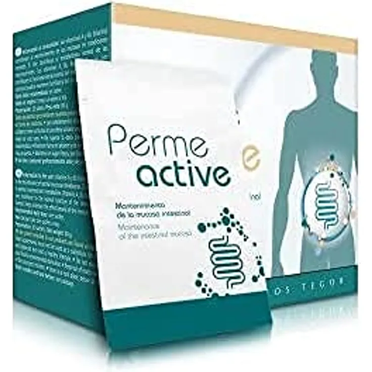 Tegor 642474 PERMEACTIVE 20 Sobres, Plástico