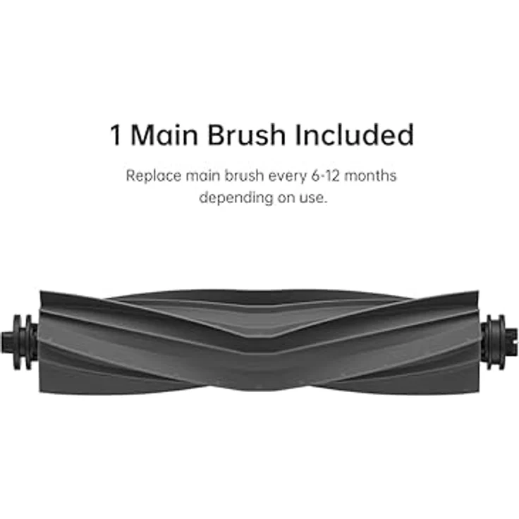 Dreame Bürste für Robot L10s Ultra/D10s/D10s pro/D10s plus/L10 Ultra/L10 Prime, Anti-Tangle-Gummibürste ohne Borsten, entfernt Schmutz und Staub gründlich aus Teppichen und Teppichböden – Bild 5