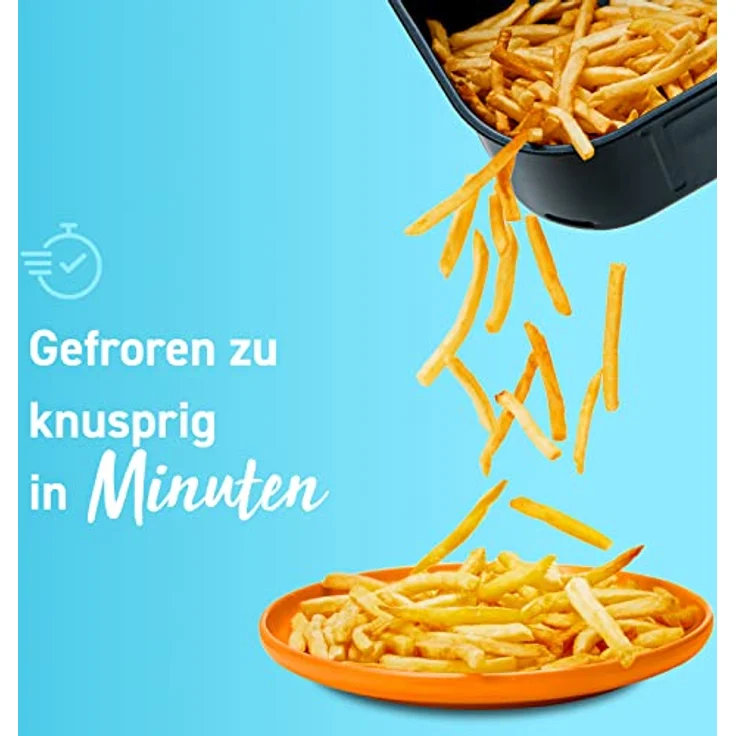 COSORI Lite Heissluftfritteuse 3.8L, voreingestelltes mehrstufiges Kochen, bis zu 230℃, Smart Steuerung, 1500W, 1-3 Portionen, kostenlos mit Online-Rezepten, Spülmaschinenfest, Weiß – Bild 4