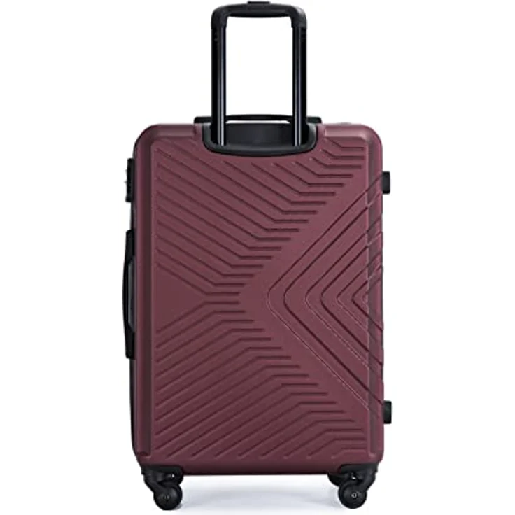 Travelhouse Bali Stabiler Koffer-Set 3tlg. Trolley Koffer Rot mit TSA Kombinationsschloss – Bild 5