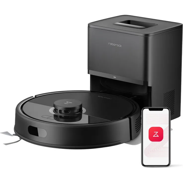 Roborock Q7 L5 Series Saugroboter, 8000 Pa Saugkraft, Dual Anti-Tangle System, App-Steuerung, für Haustierbesitzer