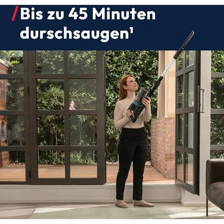 Hoover HF1 Plus Akku-Staubsauger, kabellos mit flexiblem Knickrohr, Mini-Turbodüse für Tierhaare, HEPA-Filter, 45 Min. Laufzeit, LED-Licht – Bild 4