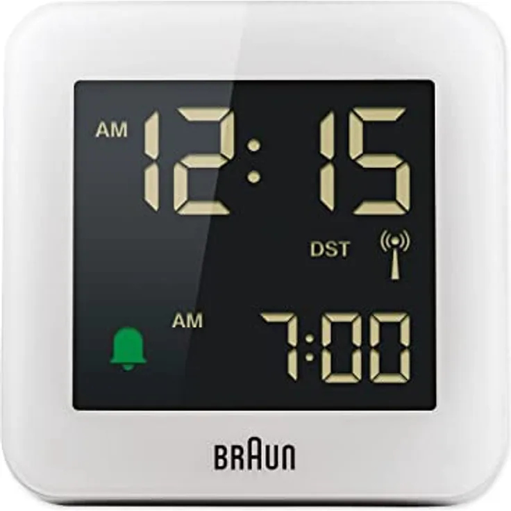 Braun BC 09 W-DCF Funkwecker Multiband weiß