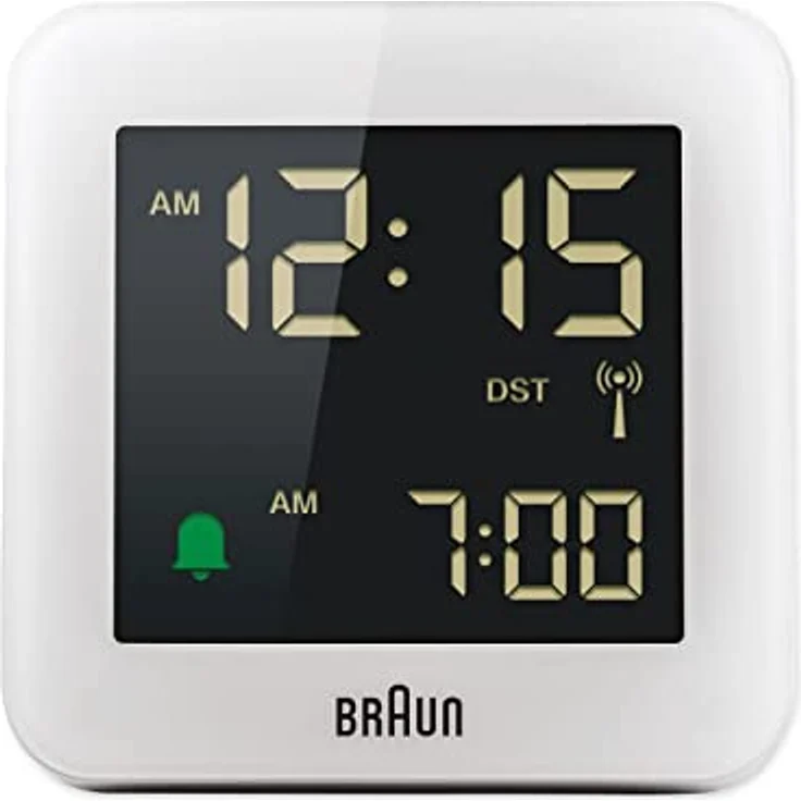 Braun BC 09 W-DCF Funkwecker Multiband weiß – Bild 1