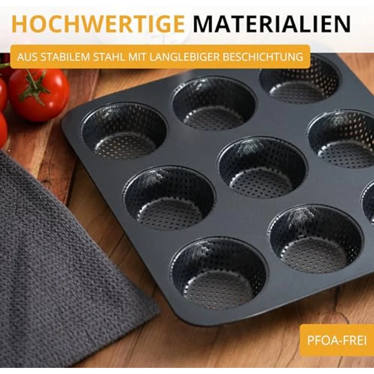WESTMARK Brötchen Backform 9 Nester (105674) – Bild 7