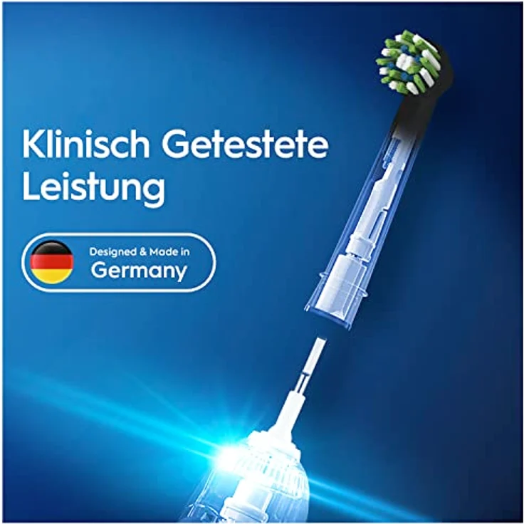 Oral-B CrossAction CleanMaximiser Black Edition 10er Aufsteckbürste – Bild 5