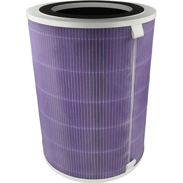 vhbw Luftilter Ersatz für Proscenic A9Mor für Luftreiniger - Kombifilter Vorfilter + HEPA(H13) + Aktivkohle + Silberionenfilter - Carbon-Faser, 30 cm – Bild 1