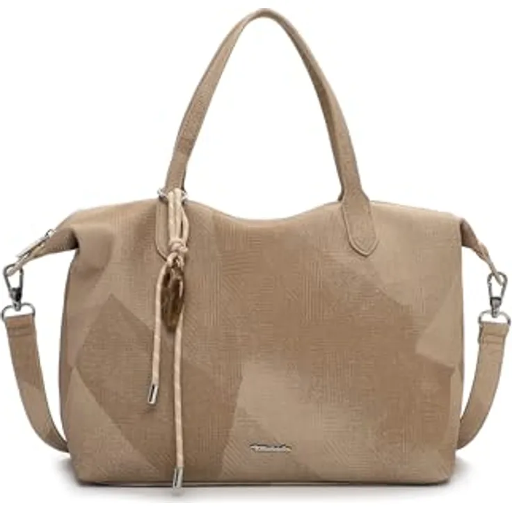 Tamaris TAS Karen Shopper Tasche, 40 cm, gelb aus 100% Polyurethan, 40 x 16 x 27 cm
