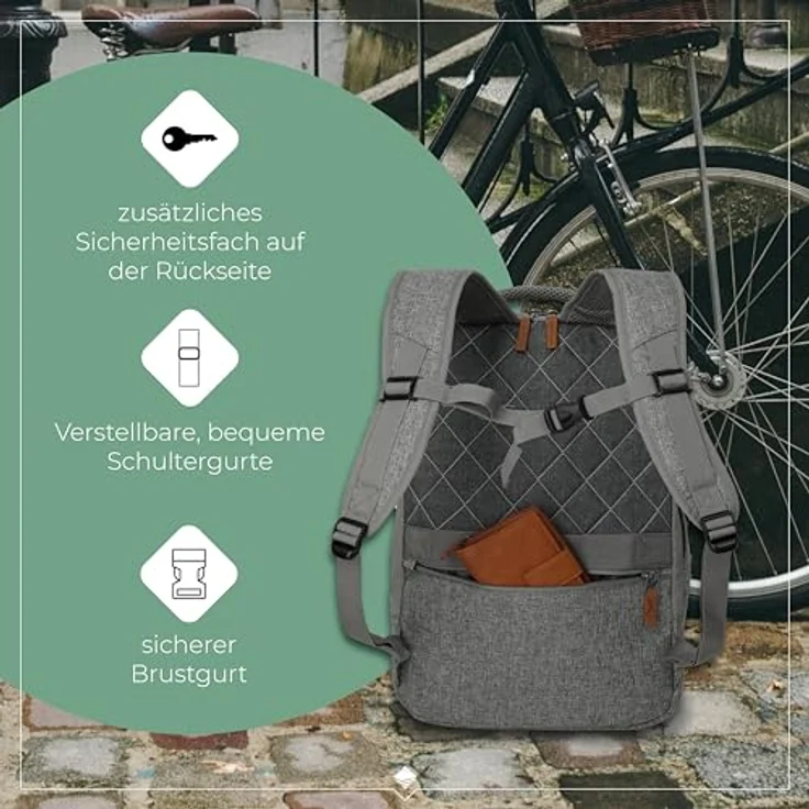 travelite Basics Safety Rucksack, 46 cm – Bild 7