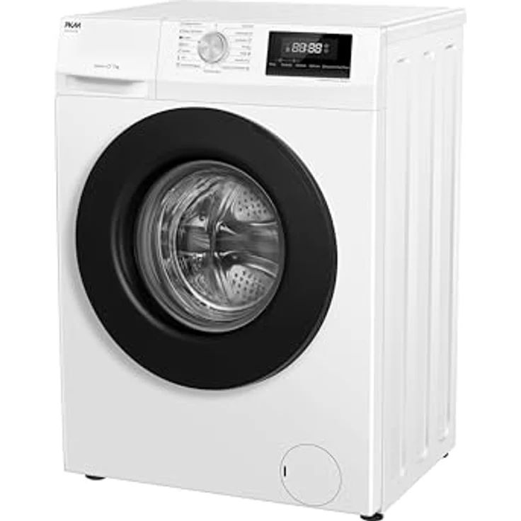 PKM WA7-ES1415E Waschmaschine, 7 kg, Energieeffizienzklasse A, Weiß, 15 Programme mit Dampffunktion – Bild 5