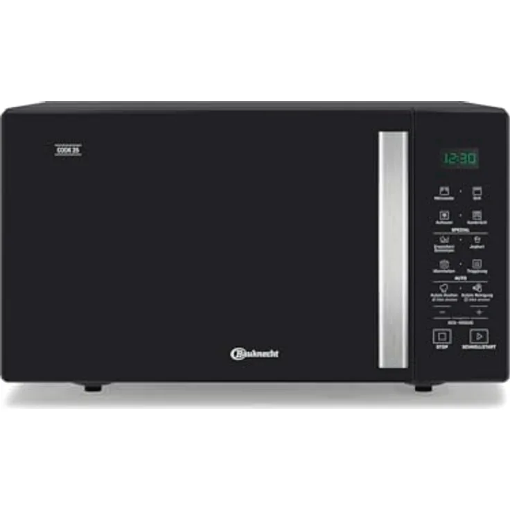 Bauknecht MWK 253 B Mikrowelle, 25 l Garraum, Schmelzfunktion, Kombination Grill und Mikrowelle, Schnellstart-Funktion (Rapid-Start), RapidDefrost Auftaufunktion, Warmhaltestufe
