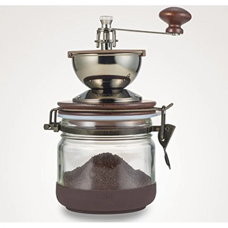 HARIO CMHN-4 Teekanne, Glas Kaffeemühle, 100 milliliters, Braun - Hochwertige Material, Hochwertige Abmessungen, Robustheit, Flexible Gestaltung – Bild 2