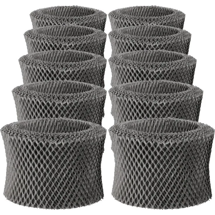 McFilter Befeuchtungsfilter 10x für Philips Luftbefeuchter, 12-lagige Wabenstruktur, hygienische Luftbefeuchtung, längere Haltbarkeit