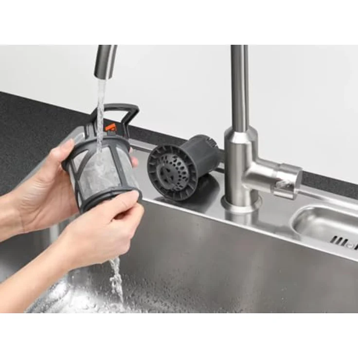 AEG 6000 SatelliteClean® FSK64605Z, Vollintegrierter Geschirrspüler 60 cm, AirDry, Besteckkorb, QuickSelect Display, Schwarz – Bild 5