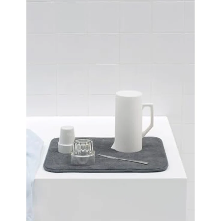 Brabantia Mikrofaser Trockenmatte, Dark Grey, 47 x 40 x 1 cm – Bild 3