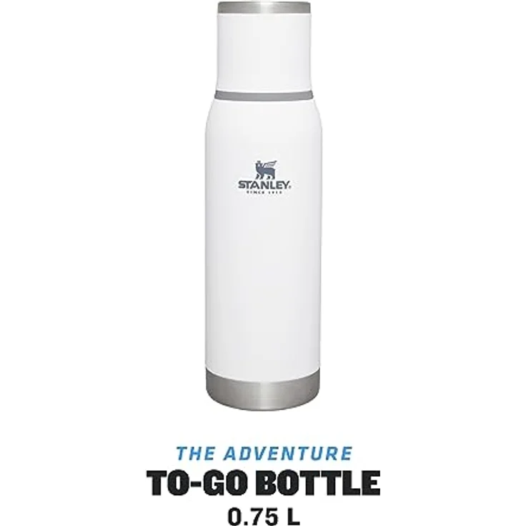 STANLEY Adventure To-Go Thermosflasche 0.75L - Auslaufsicher - 20 Stunden Heiß - 25 Stunden Kalt - Isolierter Deckel - BPA Frei - Polar – Bild 2