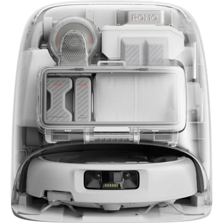 DJI VC ROMO P, Saug- und Wischroboter mit intelligenter Hinderniserkennung und selbstreinigendem System – Bild 1