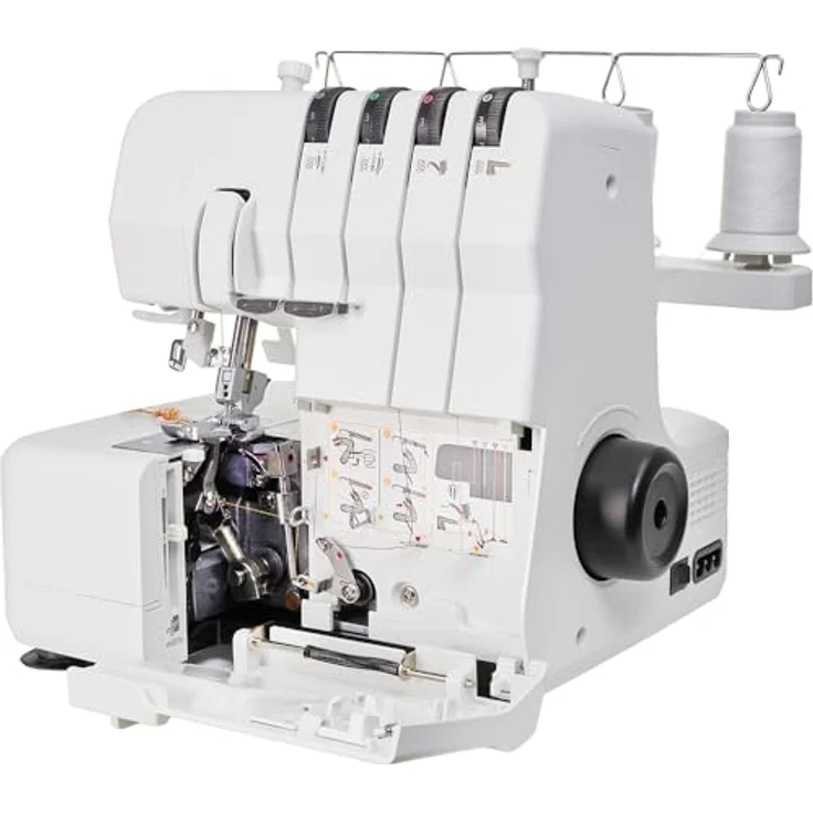 Necchi Overlock-Nähmaschine Necchi Overlock C12 Creator, 12 Stichmuster, 7 mm Stichbreite, robust und zuverlässig – Bild 6