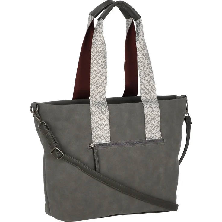 Tom Tailor Cara Shopper Tasche 45.5 cm, geräumiger Shopper mit coolem Design, schwarz – Bild 1