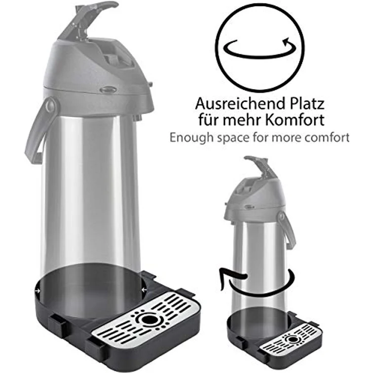 ONVAYA Tropfschale für Pumpkanne 1,8 Liter | passend zu Isolierkanne 1,8 Liter – Bild 4