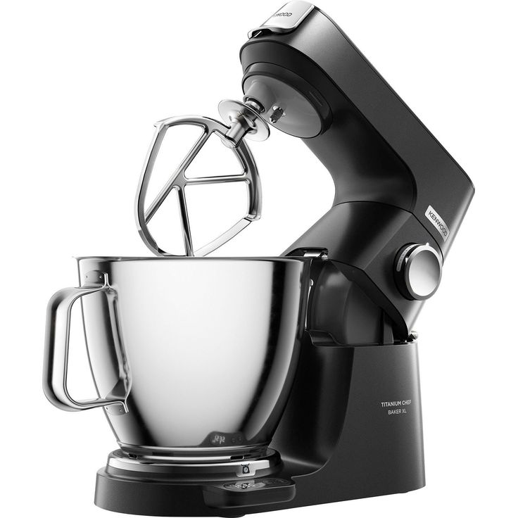 Kenwood KVL85.004.BK Titanium Chef Baker XL Küchenmaschine, 1200W, 5L,7L Schüssel, schwarz, Serie: Titanium Chef Baker XL – Bild 2